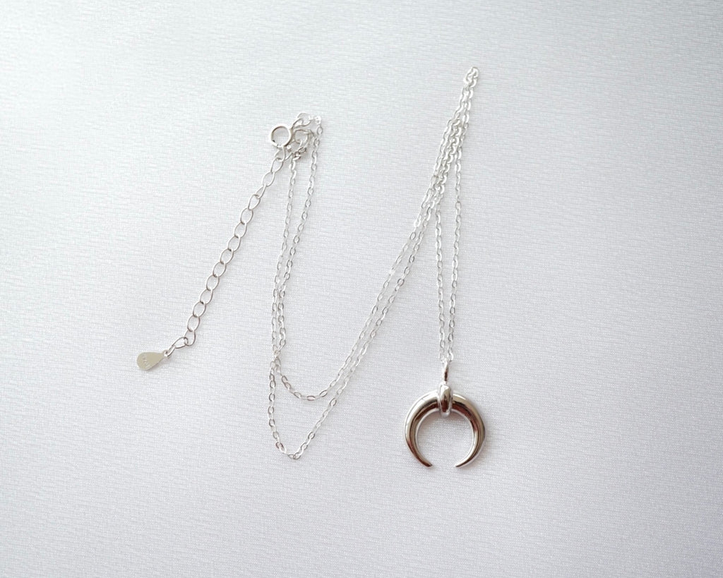 Crescent Moon Dainty Necklace