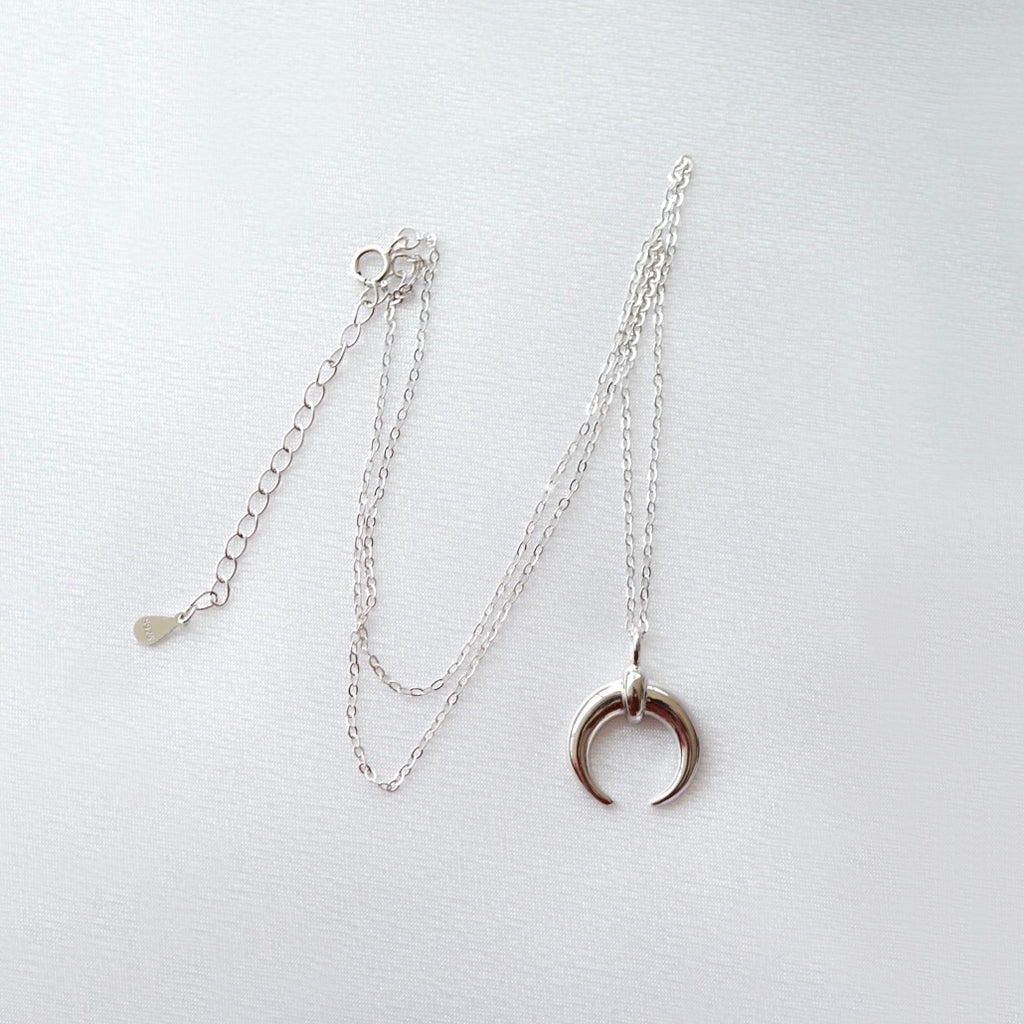 Crescent Moon Dainty Necklace