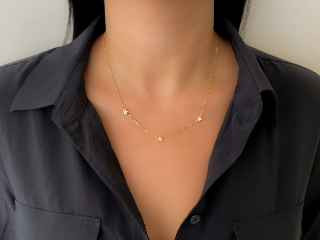 3 Stars Necklace